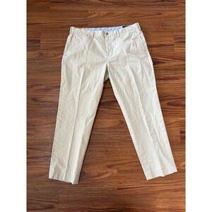 Polo Ralph Lauren Mens Stretch Straight Fit Chino Pants Tan Khaki 38x30 Cotton